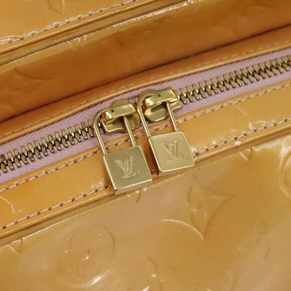 LOUIS VUITTON Monogram Vernis Marley Backpack Marshmallow Pink
